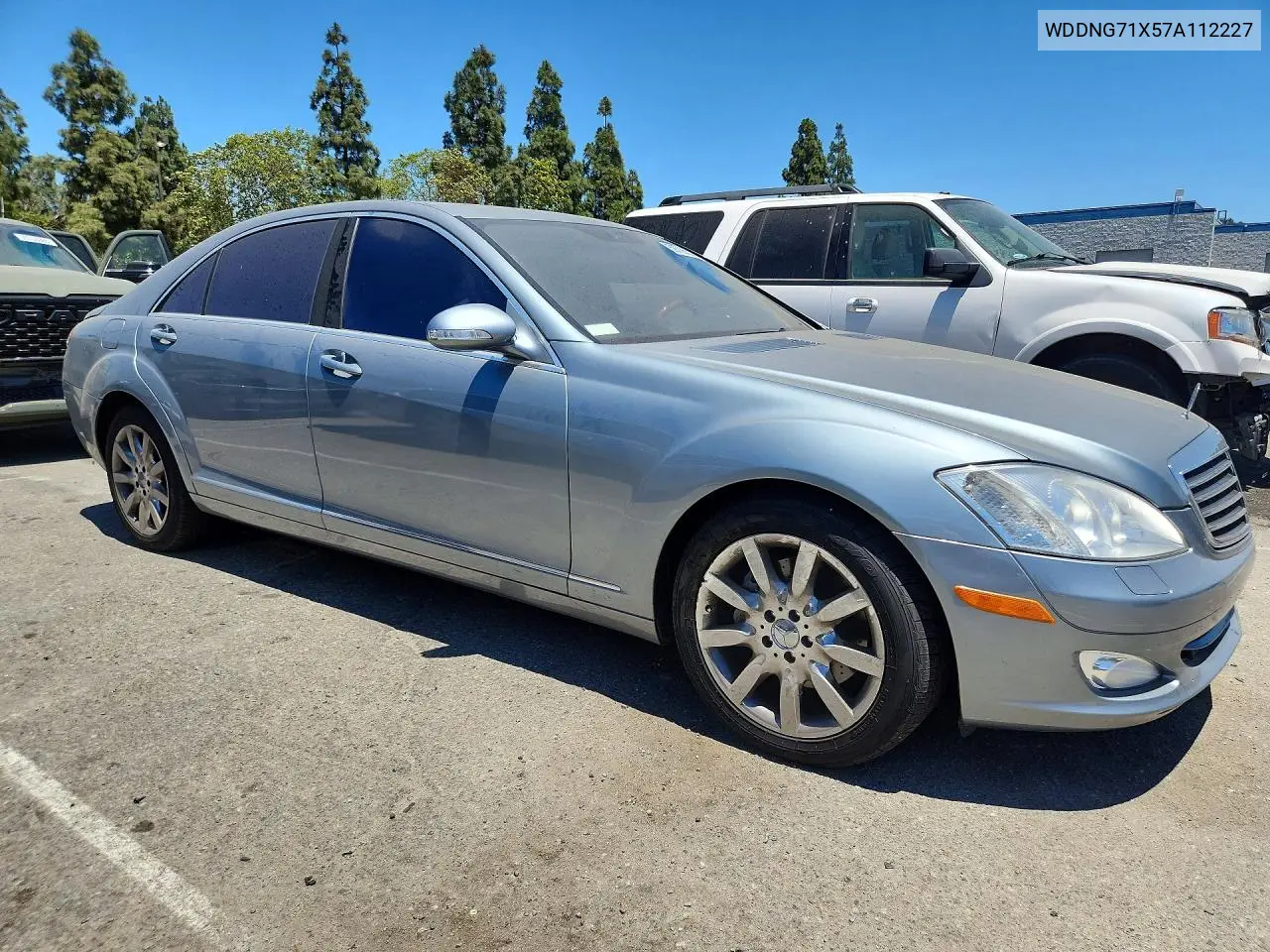 2007 Mercedes-Benz S 550 VIN: WDDNG71X57A112227 Lot: 59726526