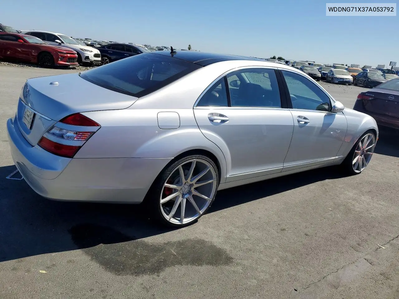 2007 Mercedes-Benz S 550 VIN: WDDNG71X37A053792 Lot: 60613056