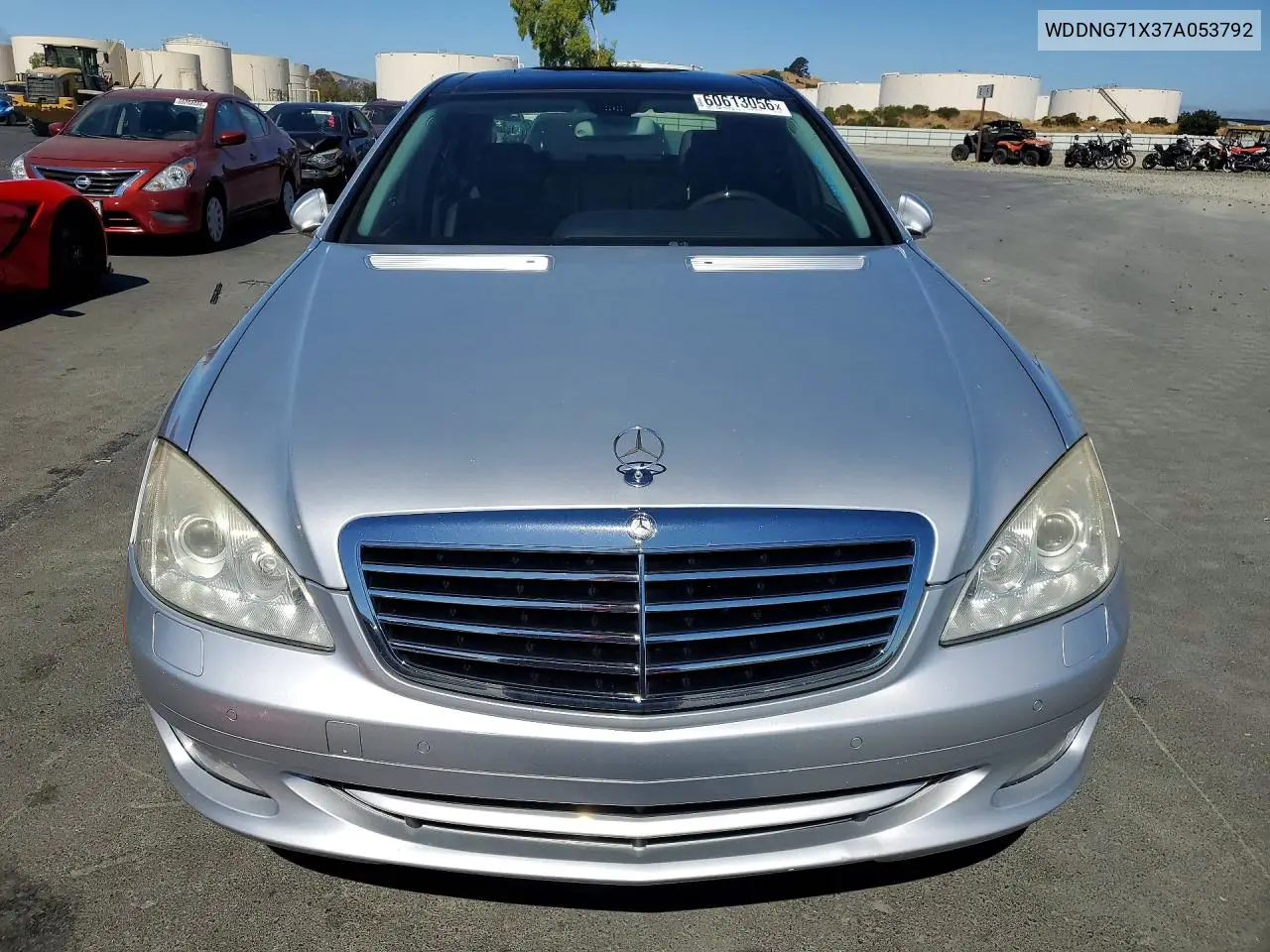 2007 Mercedes-Benz S 550 VIN: WDDNG71X37A053792 Lot: 60613056