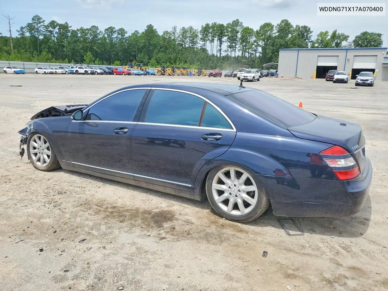 2007 Mercedes-Benz S 550 VIN: WDDNG71X17A070400 Lot: 60643066