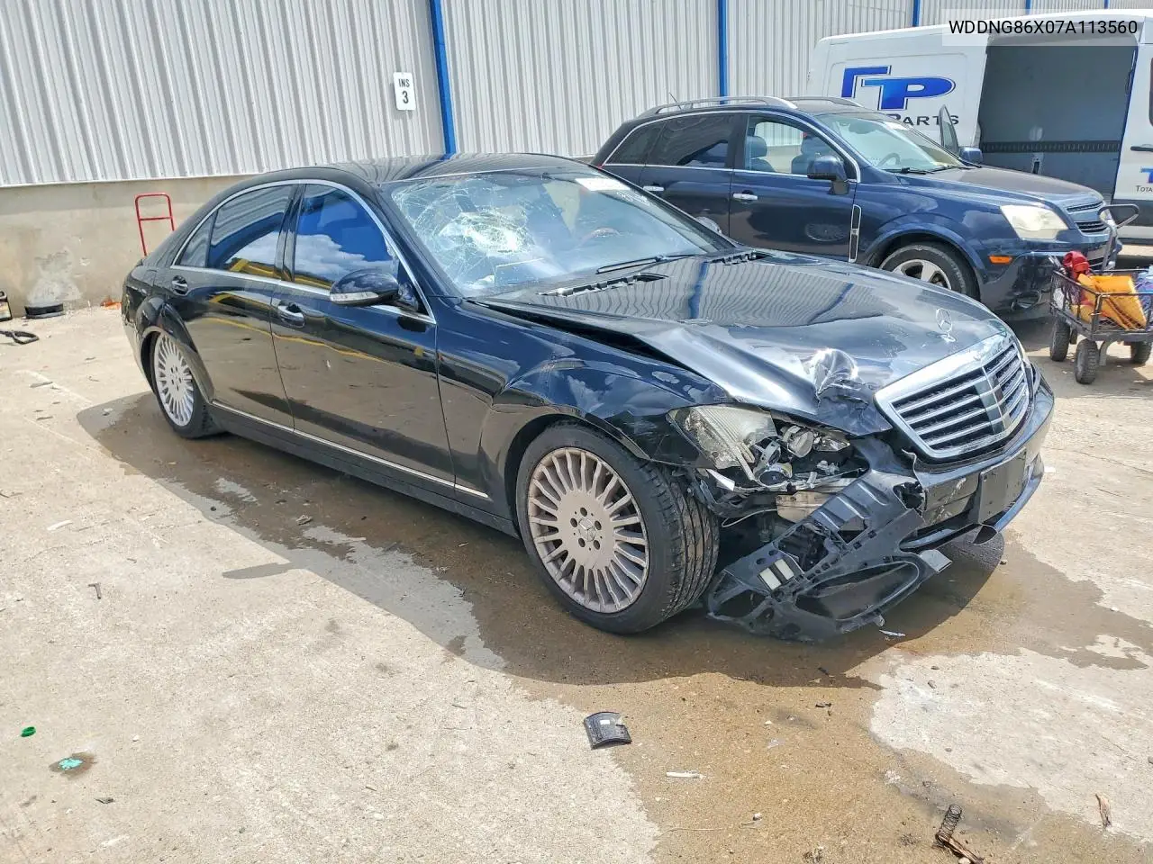 2007 Mercedes-Benz S 550 4Matic VIN: WDDNG86X07A113560 Lot: 61335366