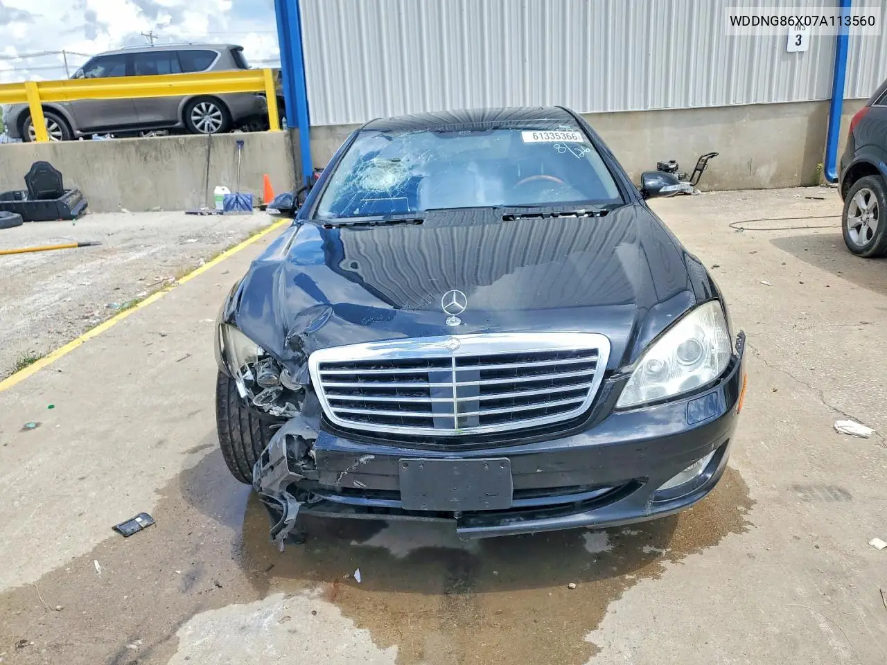 2007 Mercedes-Benz S 550 4Matic VIN: WDDNG86X07A113560 Lot: 61335366
