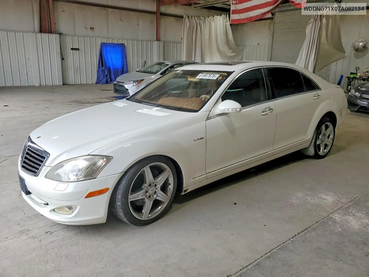 2007 Mercedes-Benz S 550 VIN: WDDNG71X07A082134 Lot: 61687676
