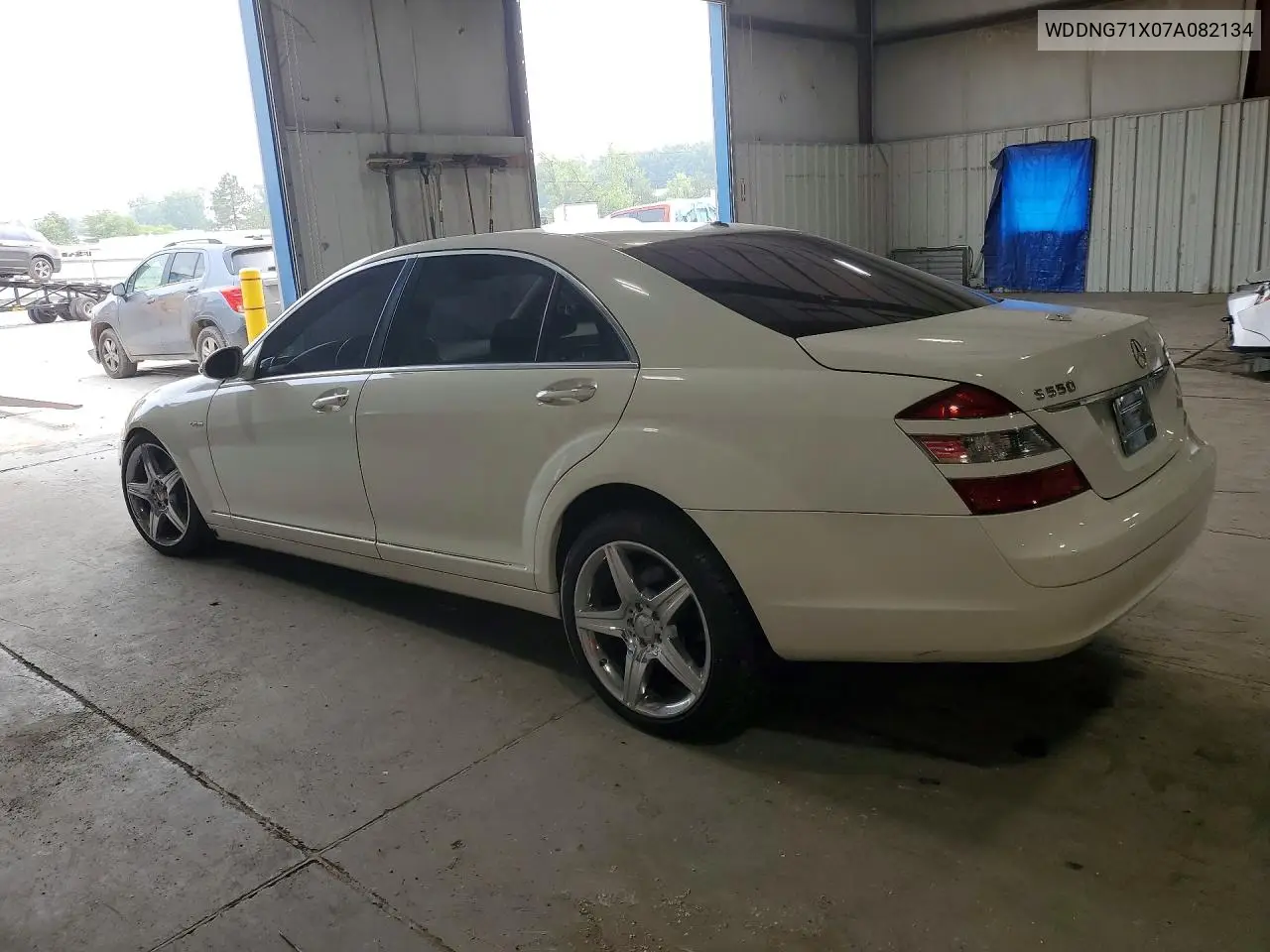 2007 Mercedes-Benz S 550 VIN: WDDNG71X07A082134 Lot: 61687676