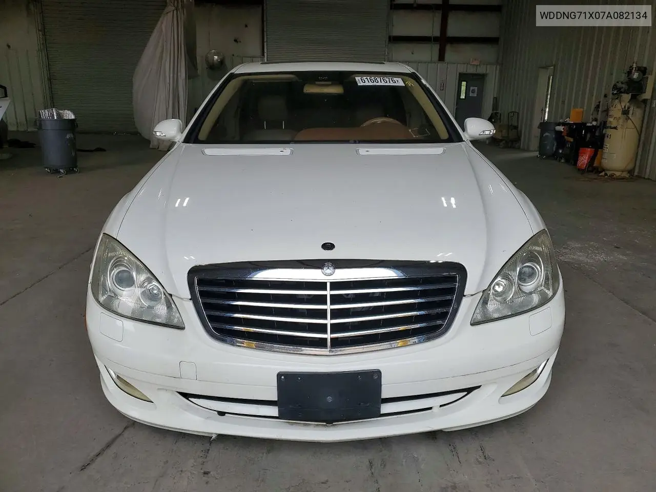 2007 Mercedes-Benz S 550 VIN: WDDNG71X07A082134 Lot: 61687676