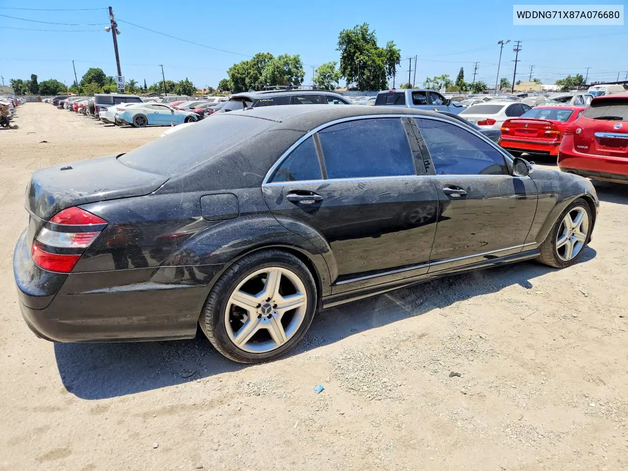 WDDNG71X87A076680 2007 Mercedes-Benz S 550