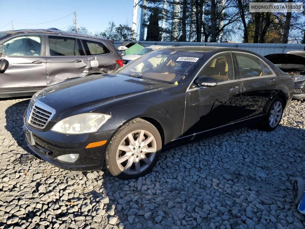 WDDNG71X07A118503 2007 Mercedes-Benz S 550