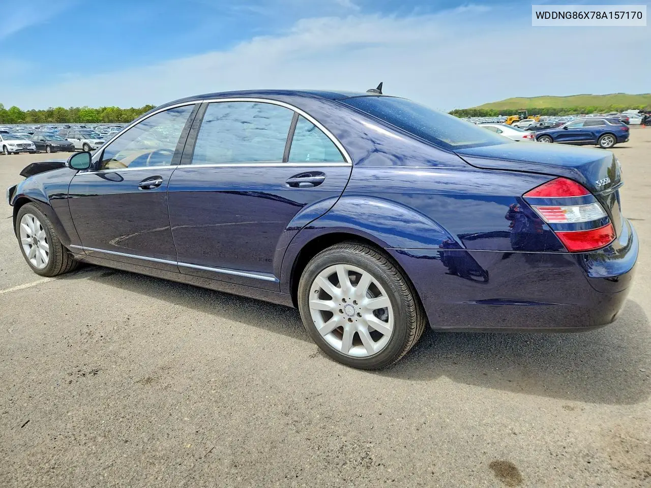 2008 Mercedes-Benz S 550 4Matic VIN: WDDNG86X78A157170 Lot: 54765386