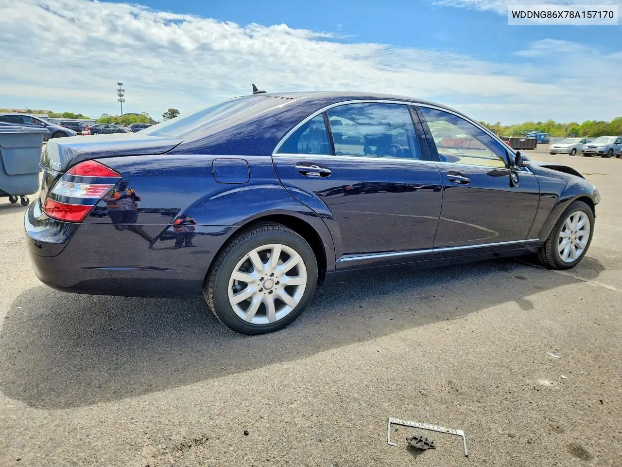 2008 Mercedes-Benz S 550 4Matic VIN: WDDNG86X78A157170 Lot: 54765386