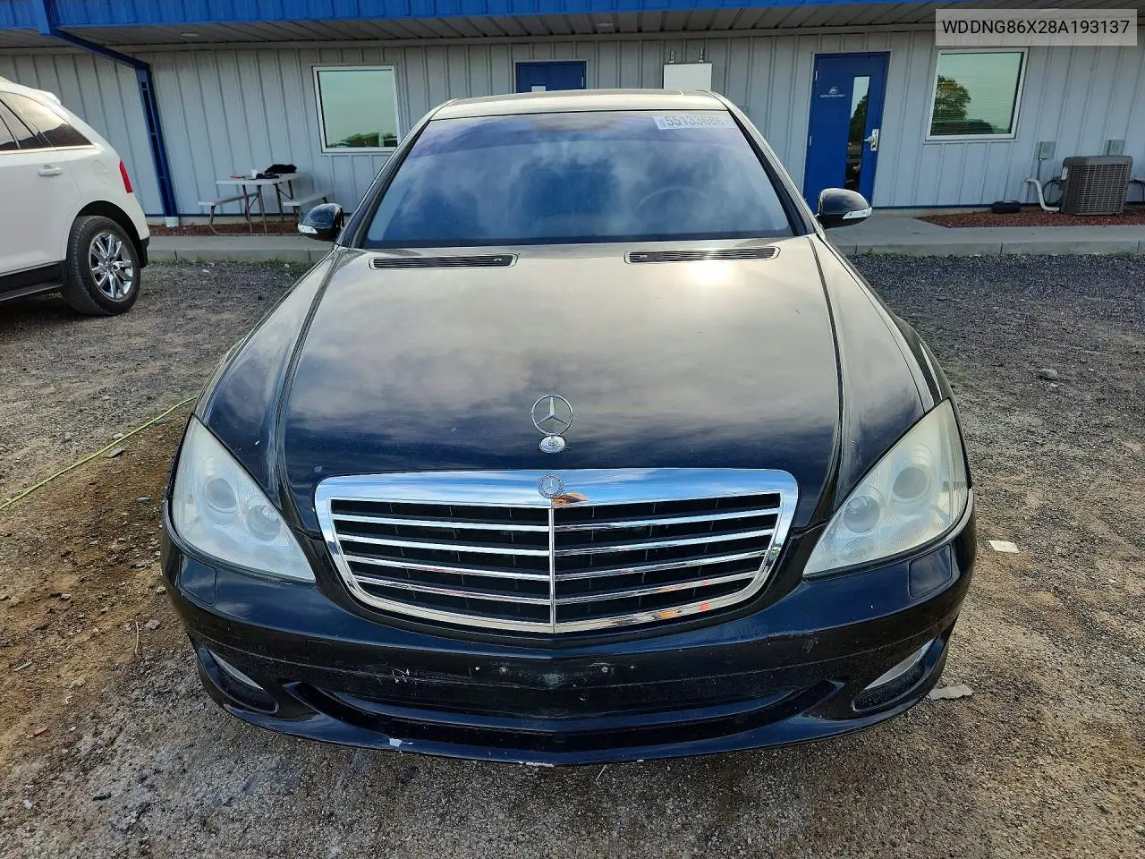 2008 Mercedes-Benz S 550 4Matic VIN: WDDNG86X28A193137 Lot: 55133686