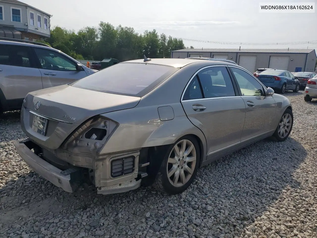 2008 Mercedes-Benz S Class VIN: WDDNG86X18A162624 Lot: 58714426
