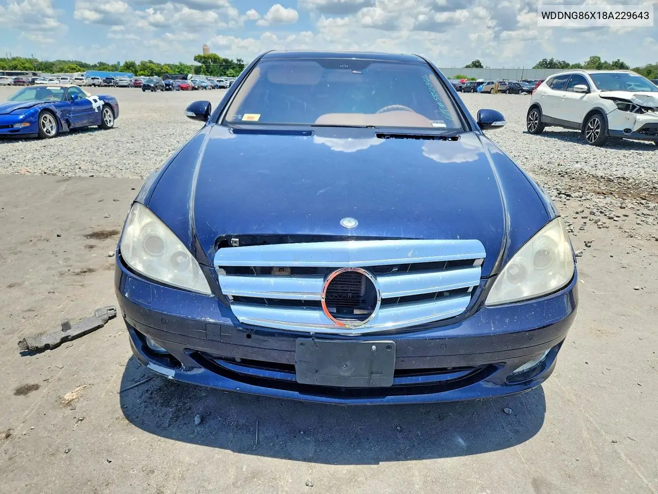 2008 Mercedes-Benz S 550 4Matic VIN: WDDNG86X18A229643 Lot: 58921366
