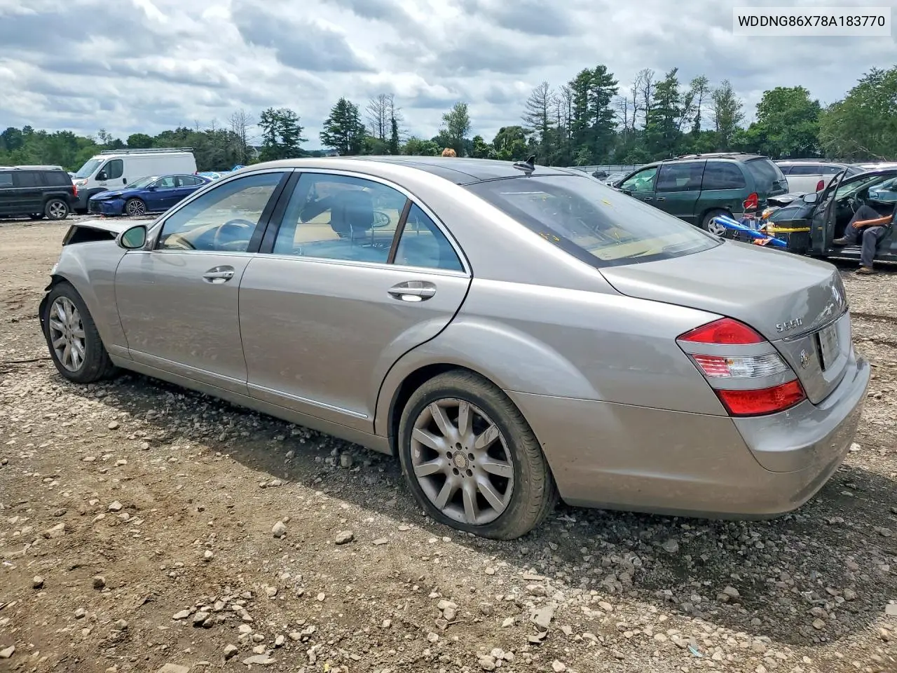 2008 Mercedes-Benz S 550 4Matic VIN: WDDNG86X78A183770 Lot: 60163976