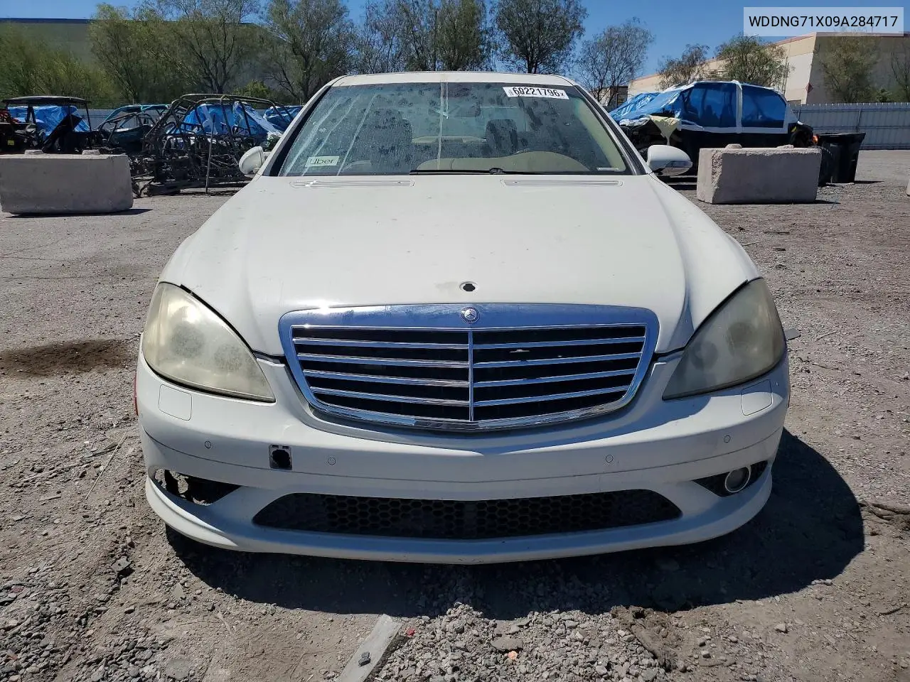 2009 Mercedes-Benz S 550 VIN: WDDNG71X09A284717 Lot: 60221796