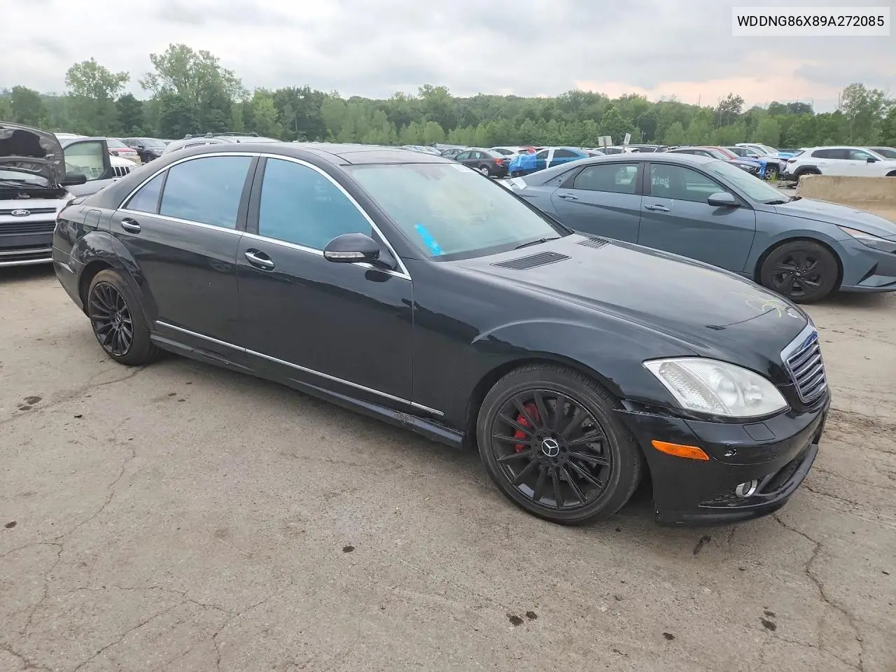2009 Mercedes-Benz S 550 4Matic VIN: WDDNG86X89A272085 Lot: 61748066