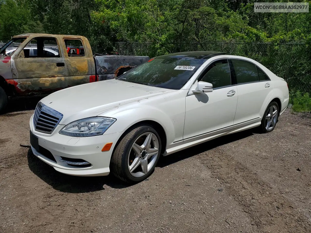 2010 Mercedes-Benz S 550 4Matic VIN: WDDNG8GB8AA352977 Lot: 56708206
