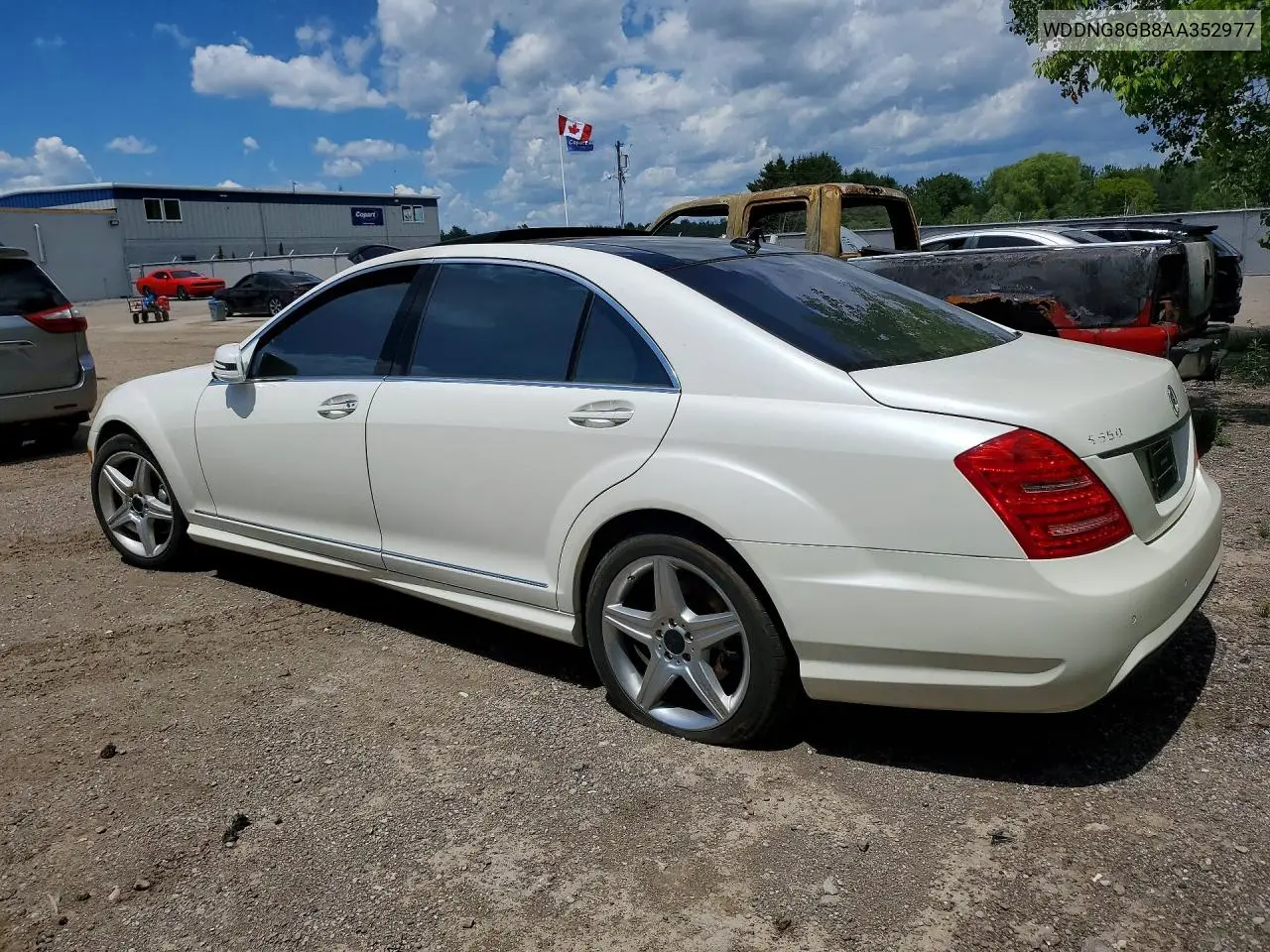 2010 Mercedes-Benz S 550 4Matic VIN: WDDNG8GB8AA352977 Lot: 56708206