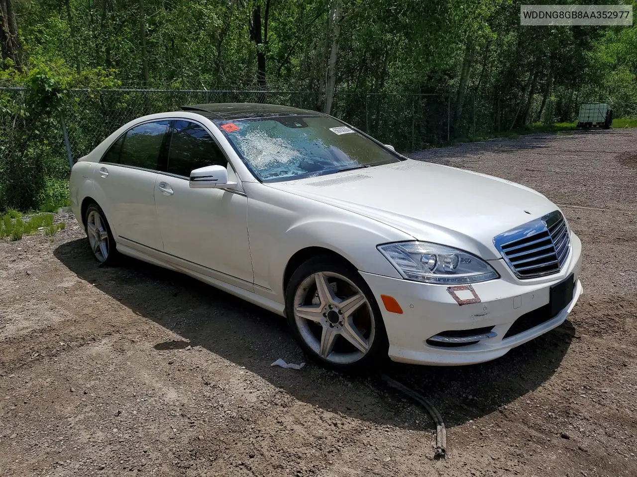 2010 Mercedes-Benz S 550 4Matic VIN: WDDNG8GB8AA352977 Lot: 56708206