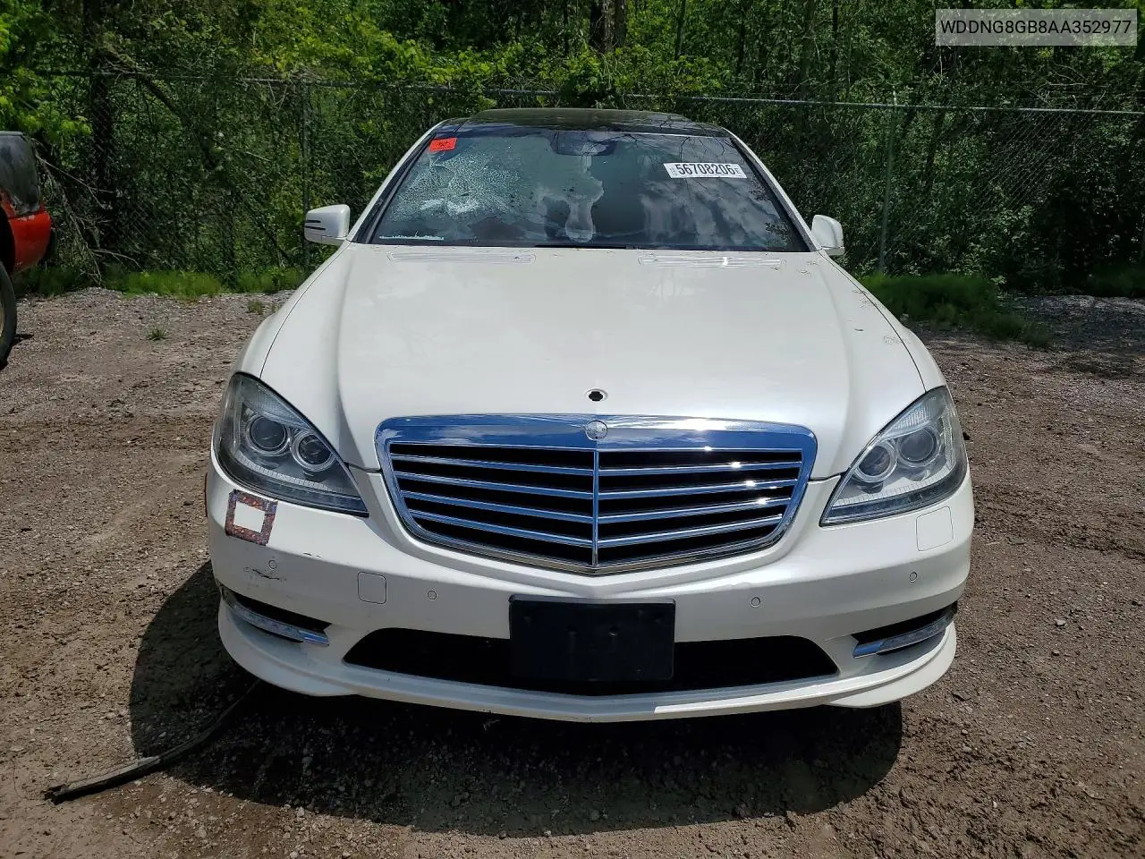 2010 Mercedes-Benz S 550 4Matic VIN: WDDNG8GB8AA352977 Lot: 56708206