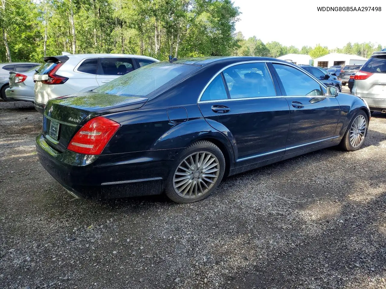 2010 Mercedes-Benz S 550 4Matic VIN: WDDNG8GB5AA297498 Lot: 56994756