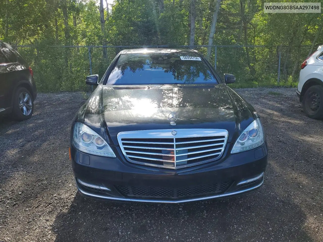 2010 Mercedes-Benz S 550 4Matic VIN: WDDNG8GB5AA297498 Lot: 56994756