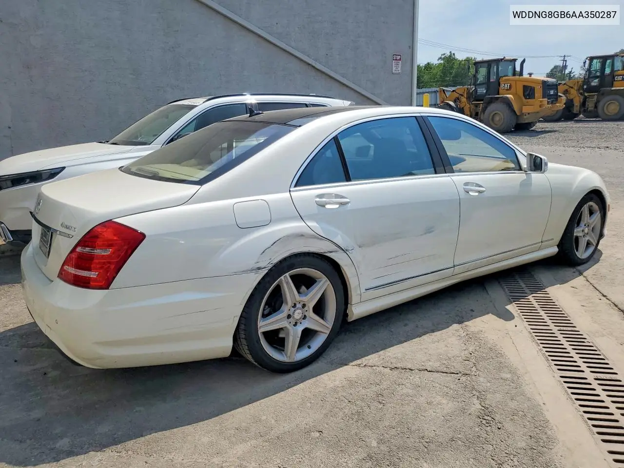 2010 Mercedes-Benz S 550 4Matic VIN: WDDNG8GB6AA350287 Lot: 60372786