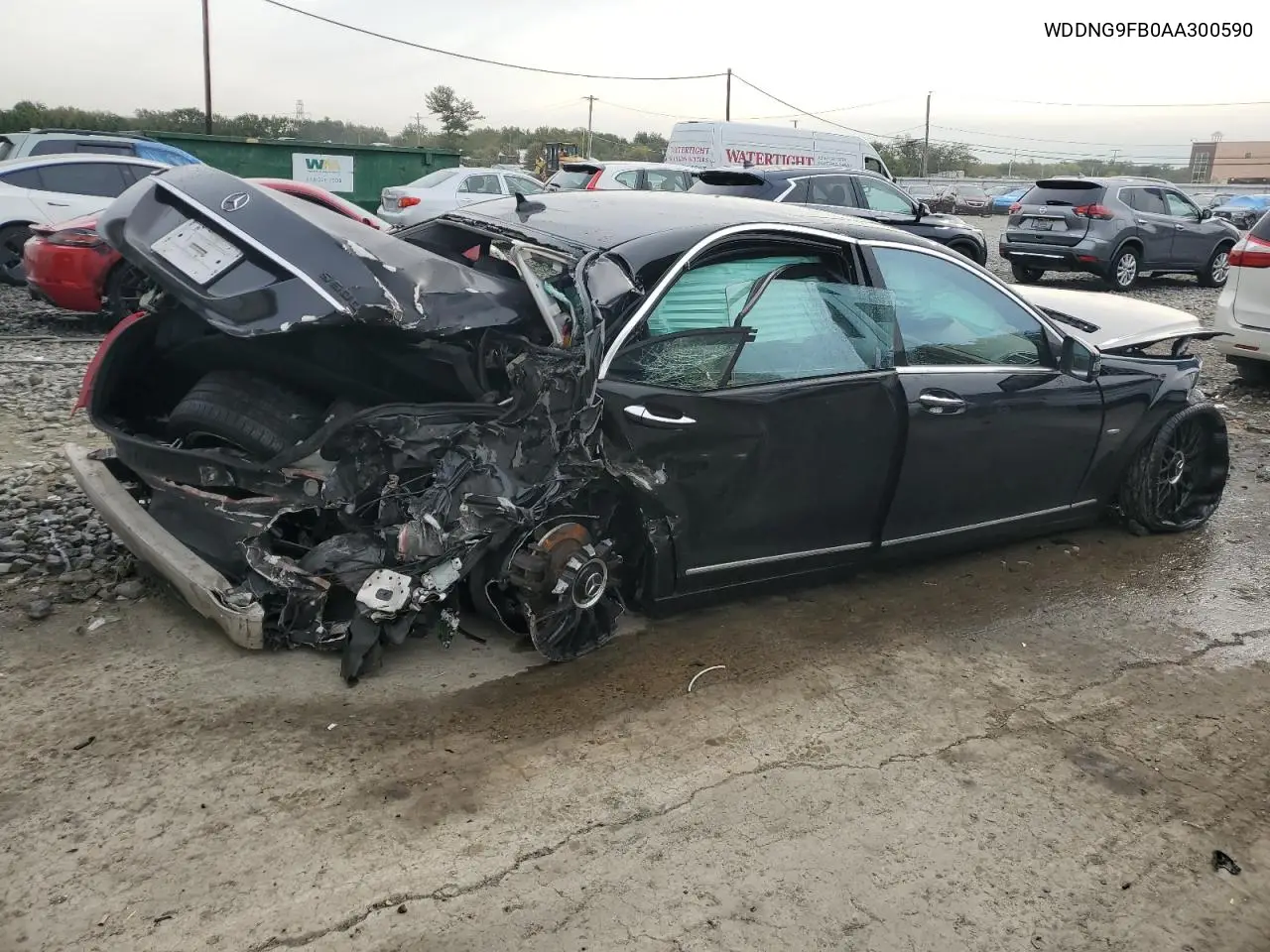 WDDNG9FB0AA300590 2010 Mercedes-Benz S 400
