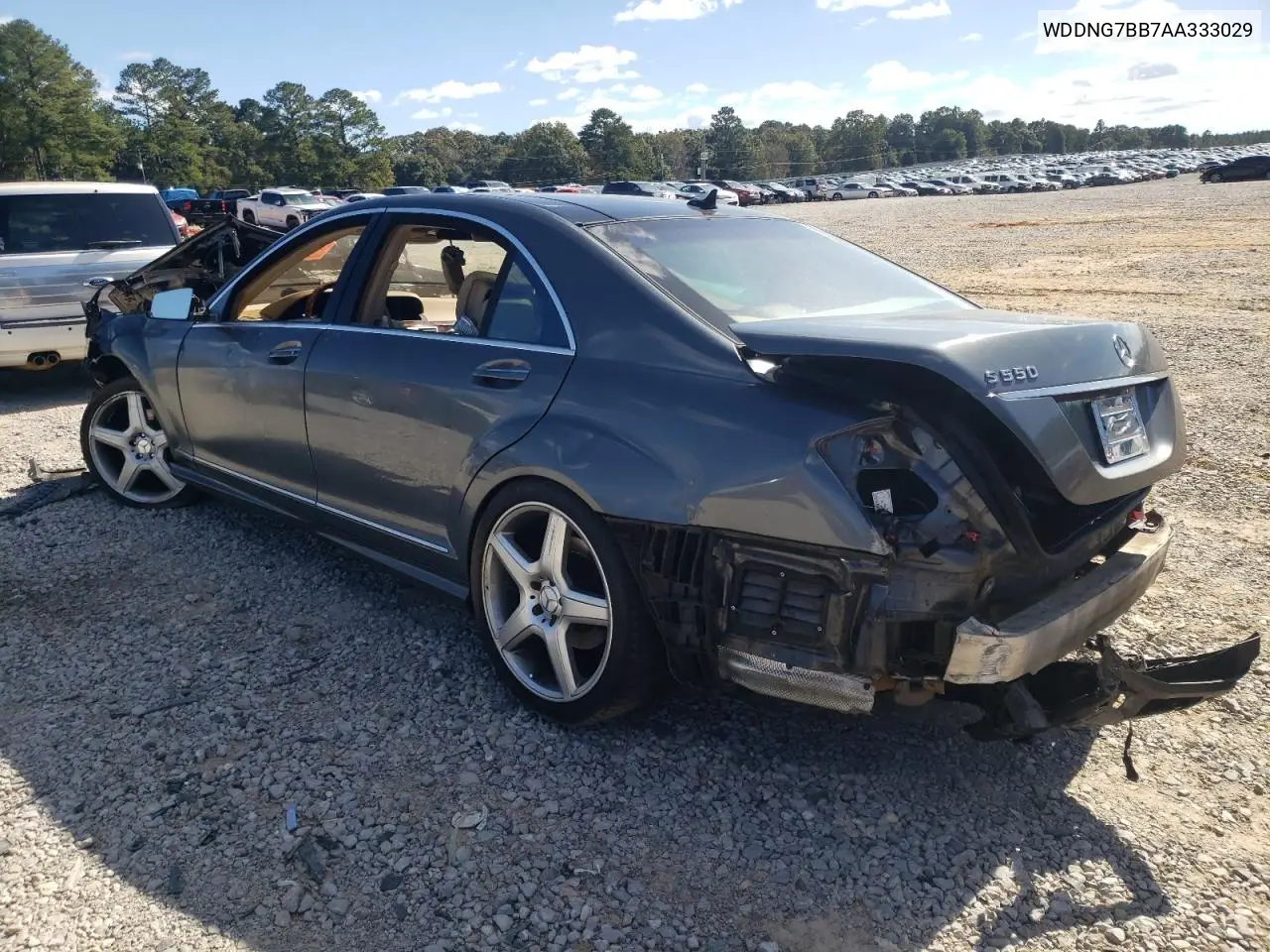 WDDNG7BB7AA333029 2010 Mercedes-Benz S 550