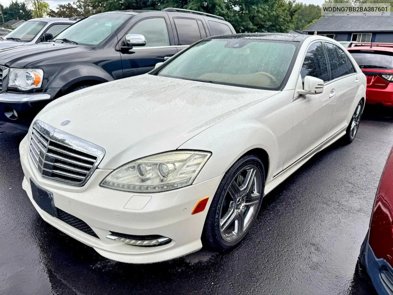 2011 Mercedes-Benz S 550 VIN: WDDNG7BB2BA387601 Lot: 54930856