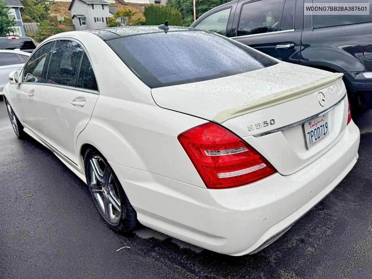 2011 Mercedes-Benz S 550 VIN: WDDNG7BB2BA387601 Lot: 54930856