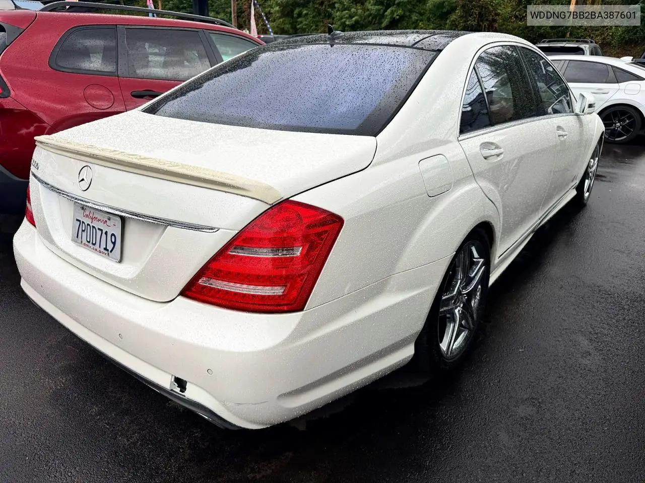2011 Mercedes-Benz S 550 VIN: WDDNG7BB2BA387601 Lot: 54930856