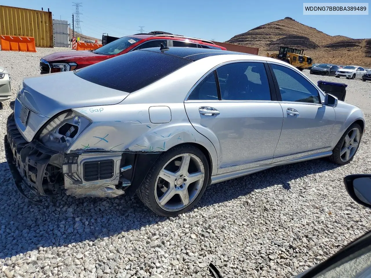 2011 Mercedes-Benz S 550 VIN: WDDNG7BB0BA389489 Lot: 59180316