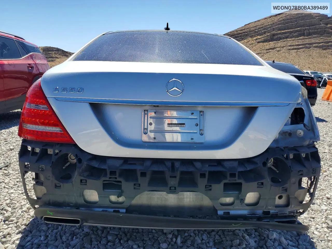 2011 Mercedes-Benz S 550 VIN: WDDNG7BB0BA389489 Lot: 59180316