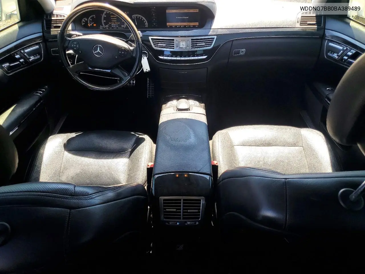 2011 Mercedes-Benz S 550 VIN: WDDNG7BB0BA389489 Lot: 59180316