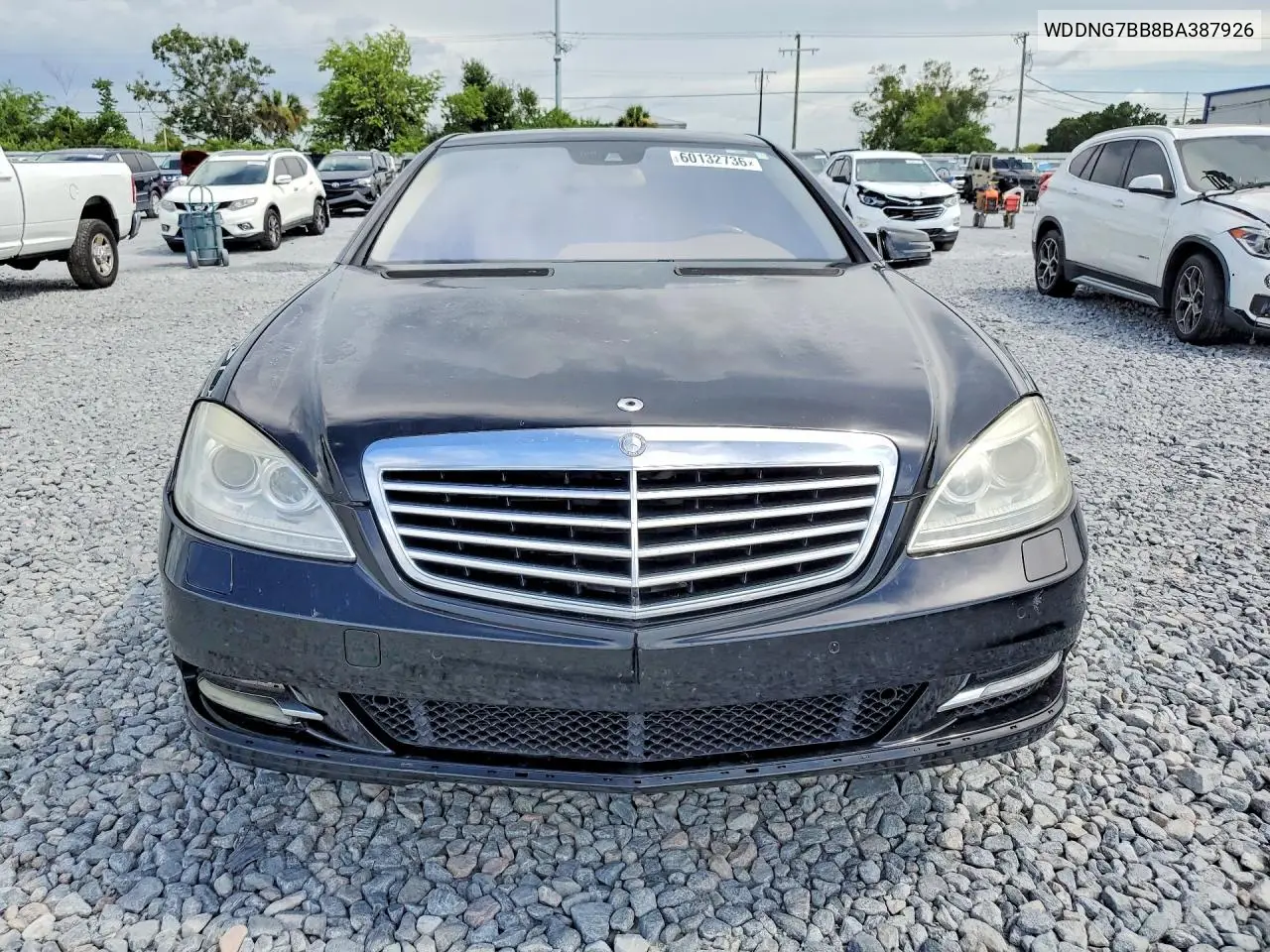 2011 Mercedes-Benz S 550 VIN: WDDNG7BB8BA387926 Lot: 60132736