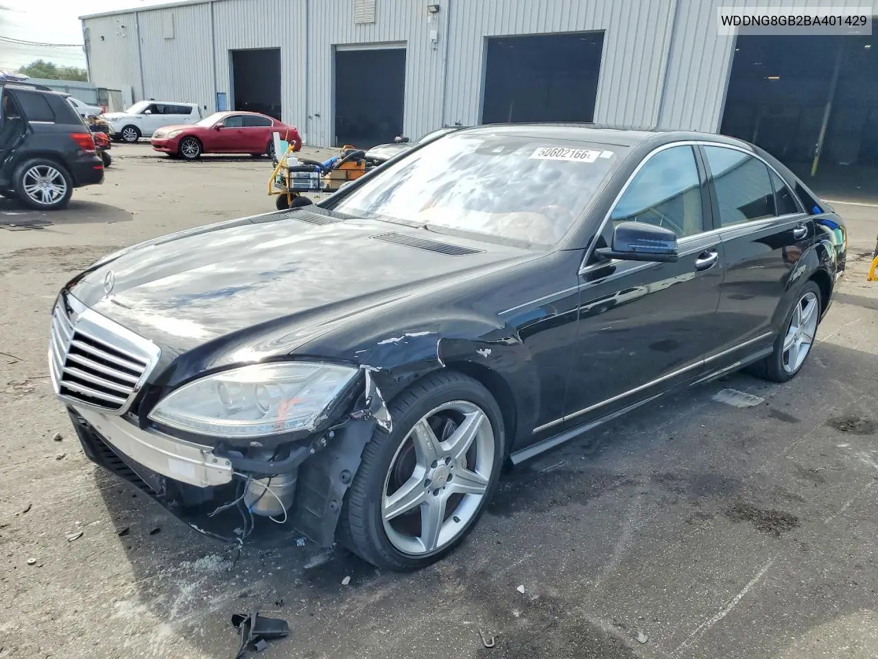 2011 Mercedes-Benz S 550 4Matic VIN: WDDNG8GB2BA401429 Lot: 60602166