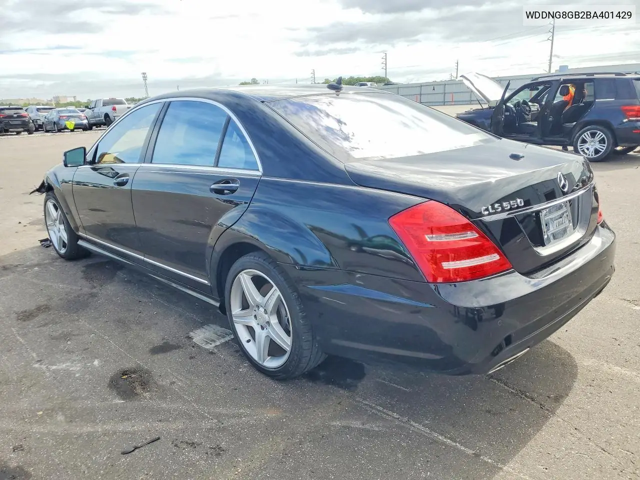 2011 Mercedes-Benz S 550 4Matic VIN: WDDNG8GB2BA401429 Lot: 60602166