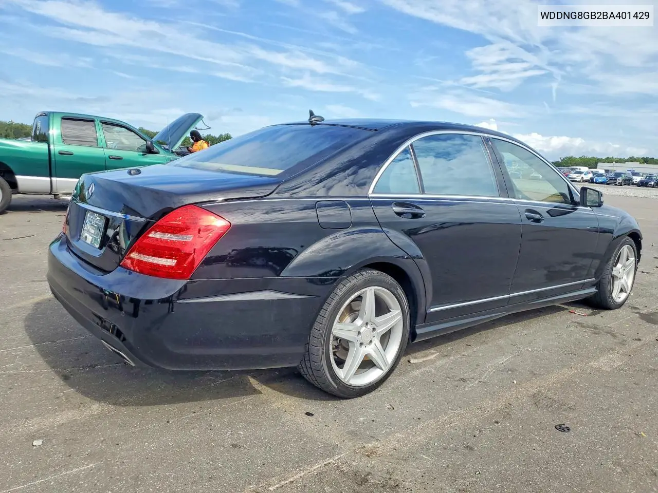 2011 Mercedes-Benz S 550 4Matic VIN: WDDNG8GB2BA401429 Lot: 60602166