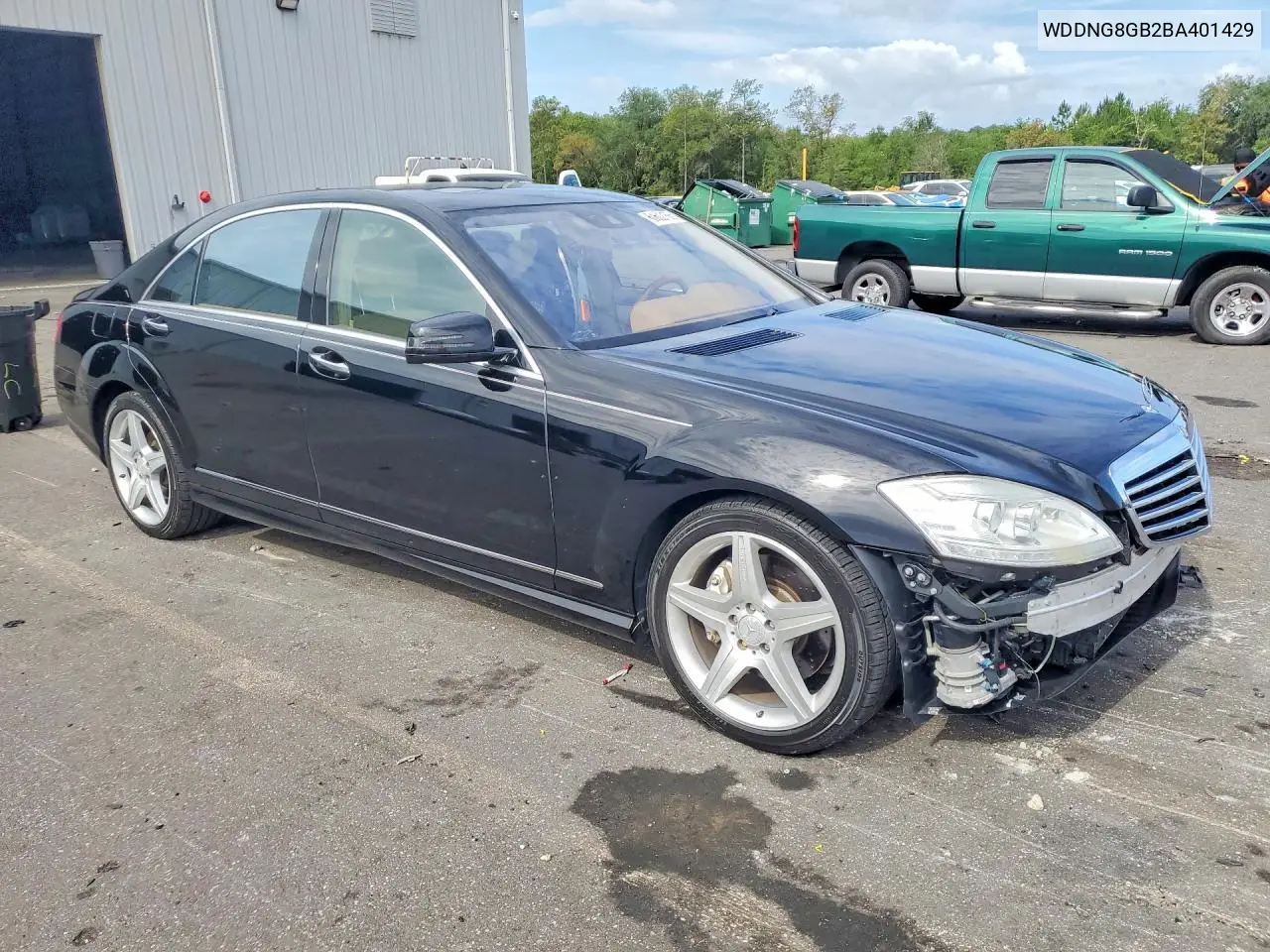 2011 Mercedes-Benz S 550 4Matic VIN: WDDNG8GB2BA401429 Lot: 60602166