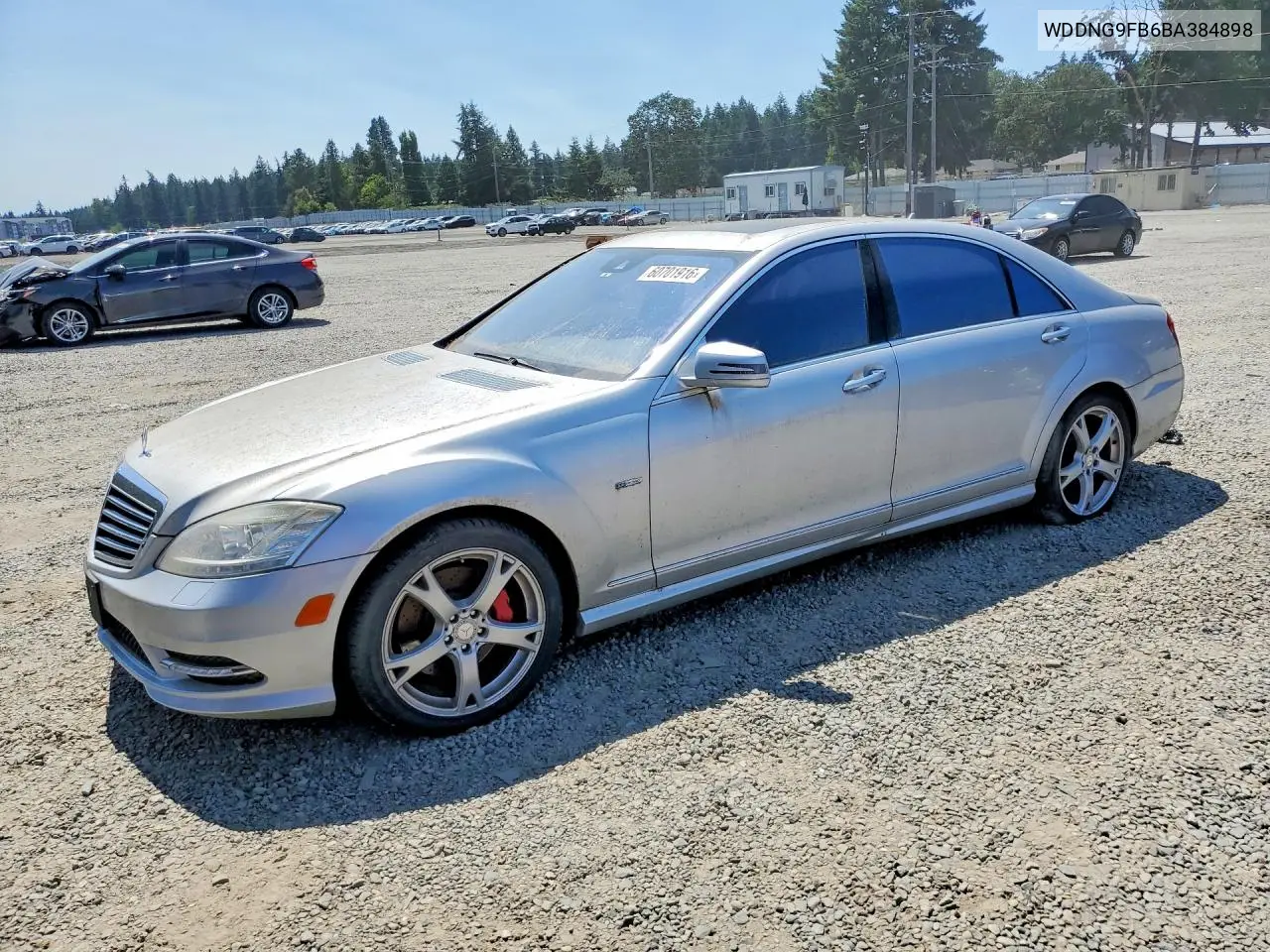 2011 Mercedes-Benz S 400 VIN: WDDNG9FB6BA384898 Lot: 60701916