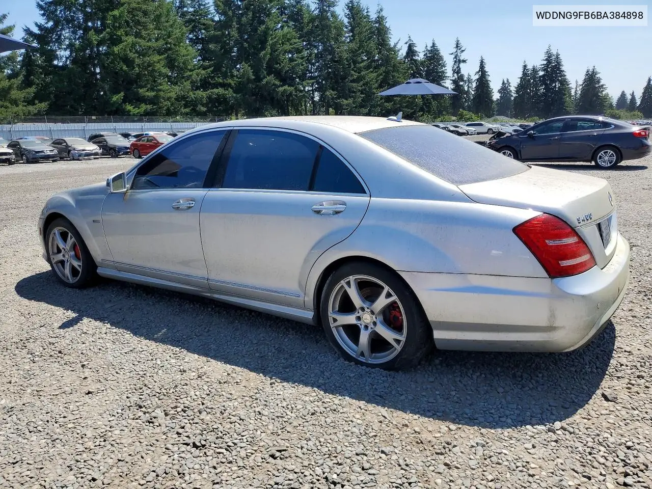 2011 Mercedes-Benz S 400 VIN: WDDNG9FB6BA384898 Lot: 60701916