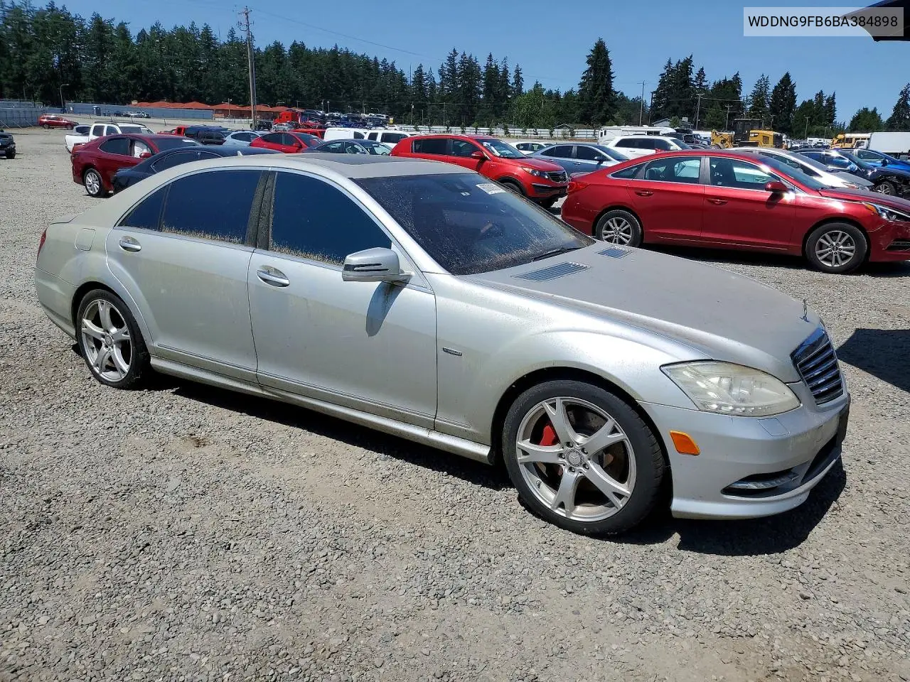 2011 Mercedes-Benz S 400 VIN: WDDNG9FB6BA384898 Lot: 60701916