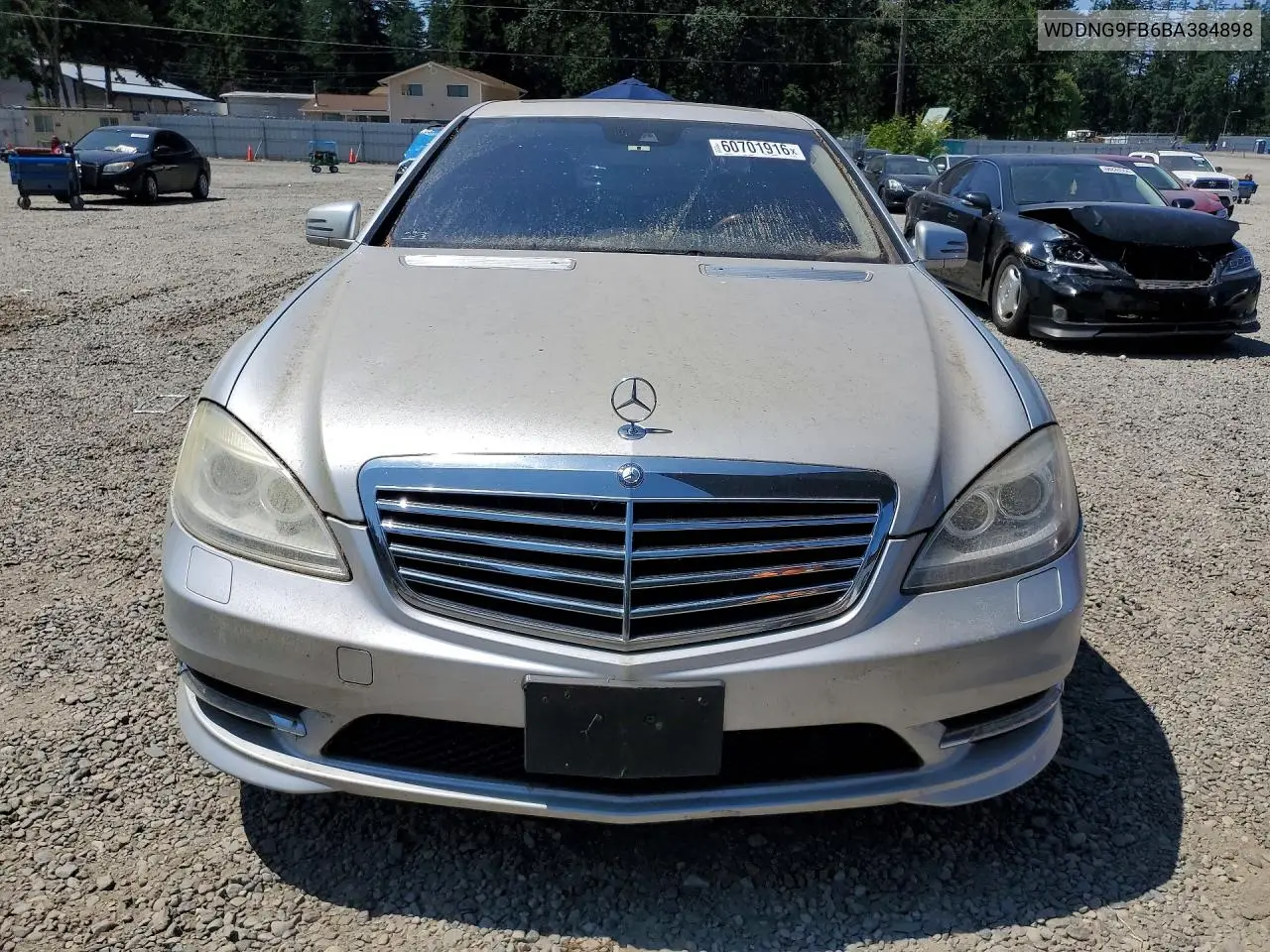 2011 Mercedes-Benz S 400 VIN: WDDNG9FB6BA384898 Lot: 60701916