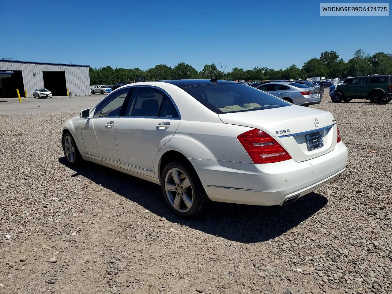 2012 Mercedes-Benz S 550 4Matic VIN: WDDNG9EB9CA474775 Lot: 58077456