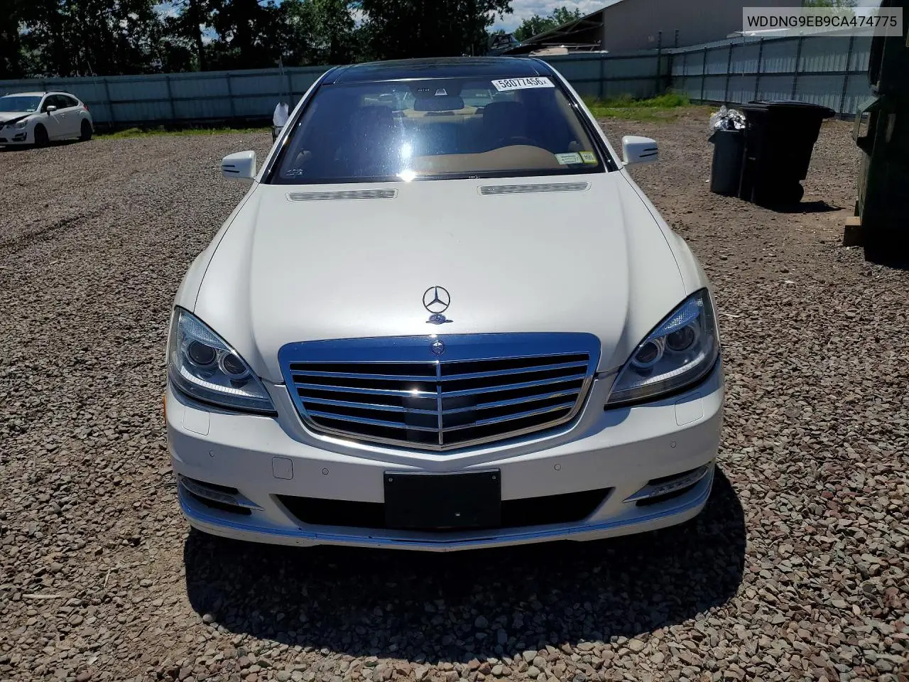 2012 Mercedes-Benz S 550 4Matic VIN: WDDNG9EB9CA474775 Lot: 58077456