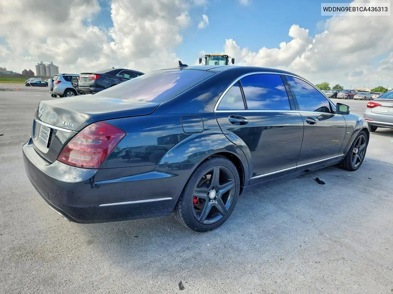 2012 Mercedes-Benz S 550 4Matic VIN: WDDNG9EB1CA436313 Lot: 59257746