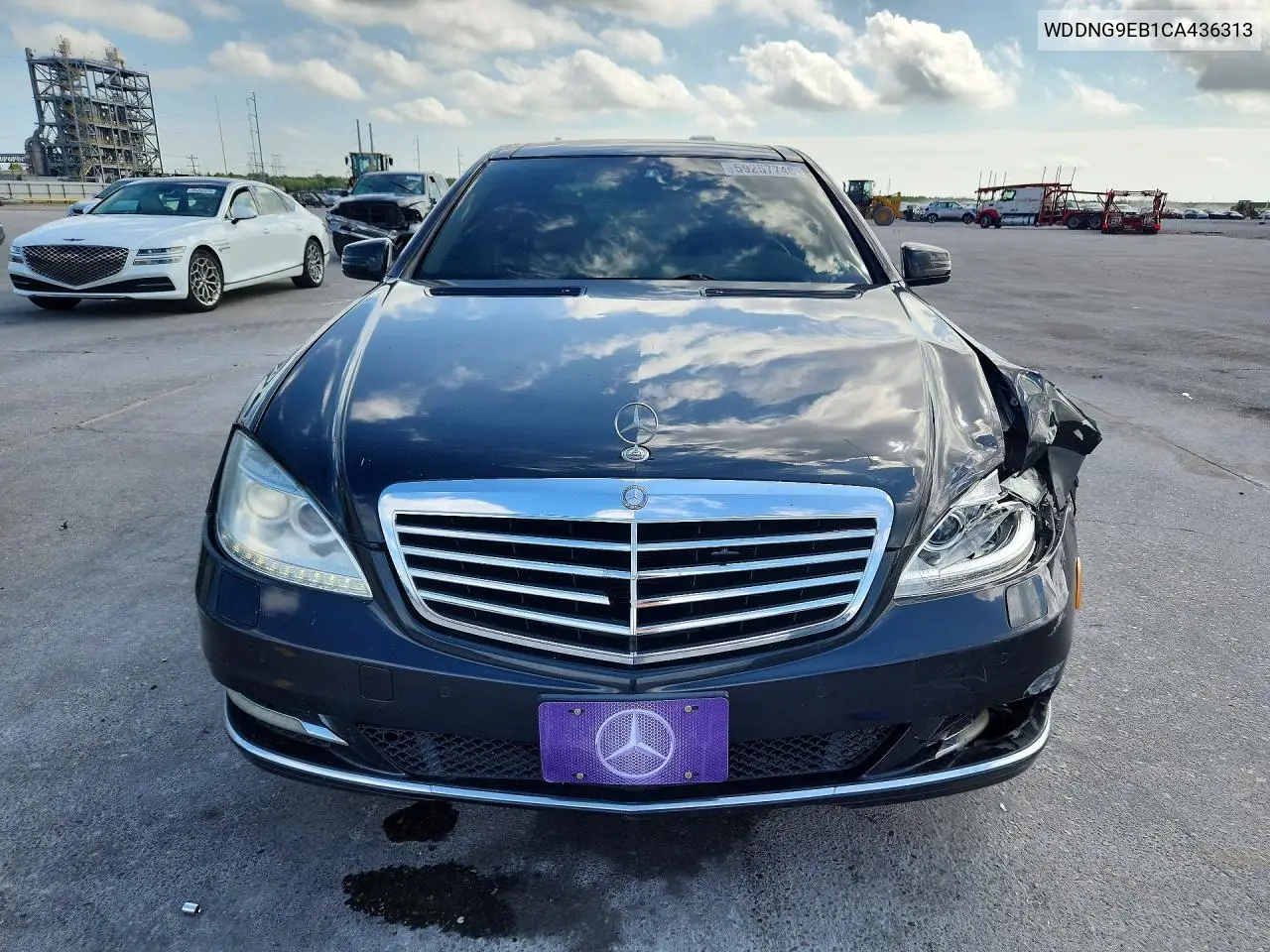 2012 Mercedes-Benz S 550 4Matic VIN: WDDNG9EB1CA436313 Lot: 59257746