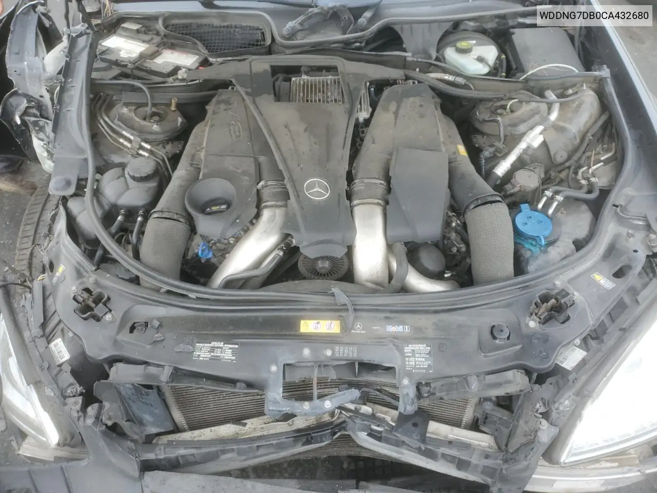 WDDNG7DB0CA432680 2012 Mercedes Benz S 550