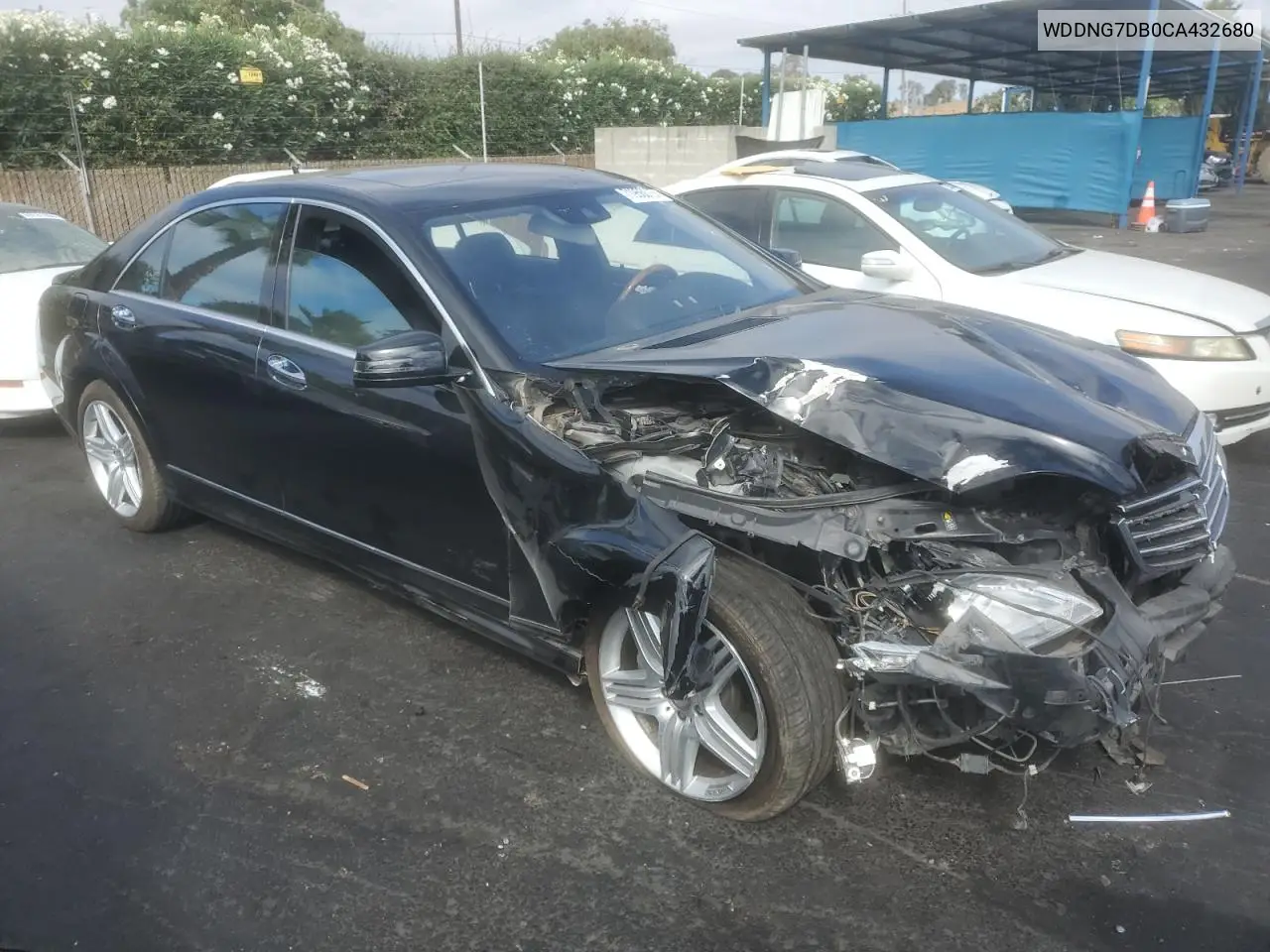 WDDNG7DB0CA432680 2012 Mercedes Benz S 550