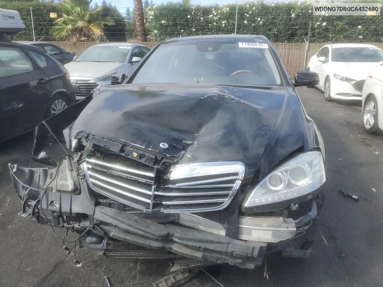 WDDNG7DB0CA432680 2012 Mercedes Benz S 550